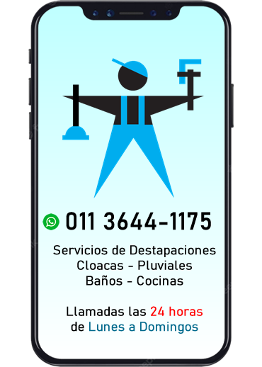 destapaciones de cañerias con maquinas